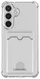 Samsung Galaxy S25 FE Hoesje Dun TPU met Pasjeshouder Back Cover Transparant afbeelding 5