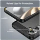 Samsung Galaxy S25 FE Hoesje Geborsteld TPU Flexibele Back Cover Zwart afbeelding 6