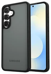 Samsung Galaxy S25 FE Hoesje Back Cover Matte Zwart afbeelding