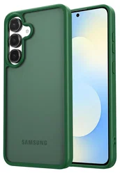 Samsung Galaxy S25 FE Hoesje Back Cover Matte Groen afbeelding