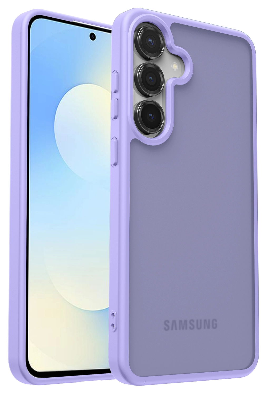 Samsung Galaxy S25 FE Hoesje Back Cover Matte Paars afbeelding 10