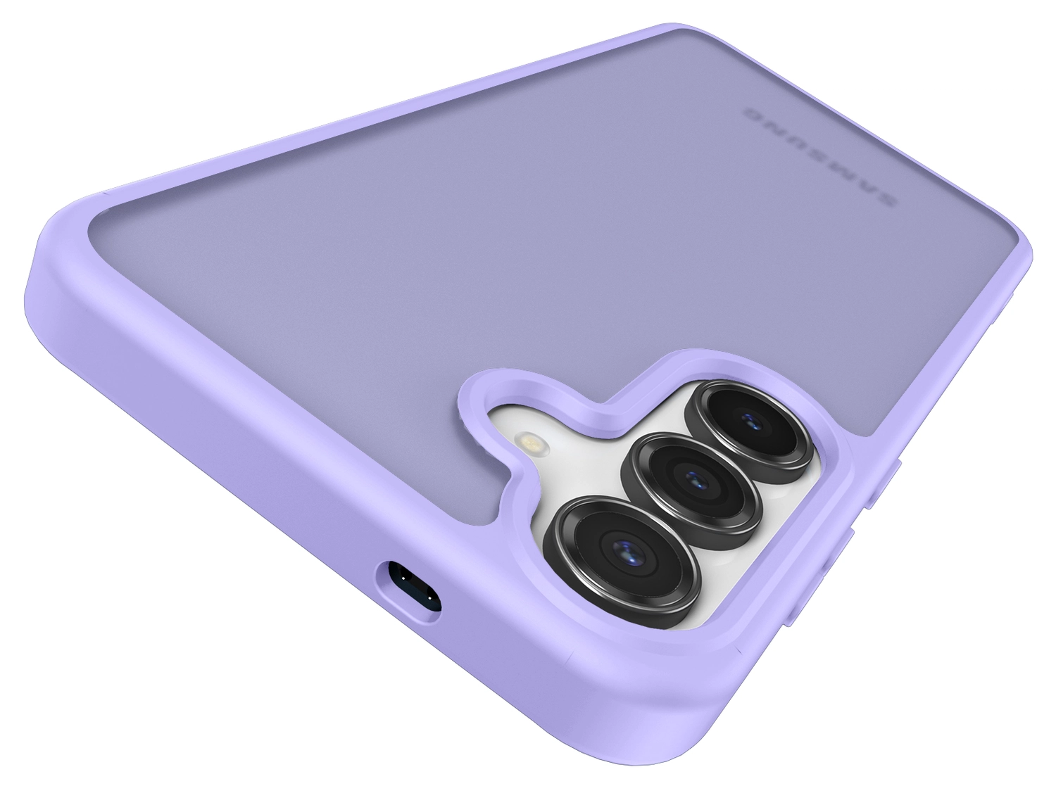 Samsung Galaxy S25 FE Hoesje Back Cover Matte Paars afbeelding 4