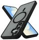 Samsung Galaxy S25 FE Hoesje met MagSafe Back Cover Matte Zwart afbeelding 2