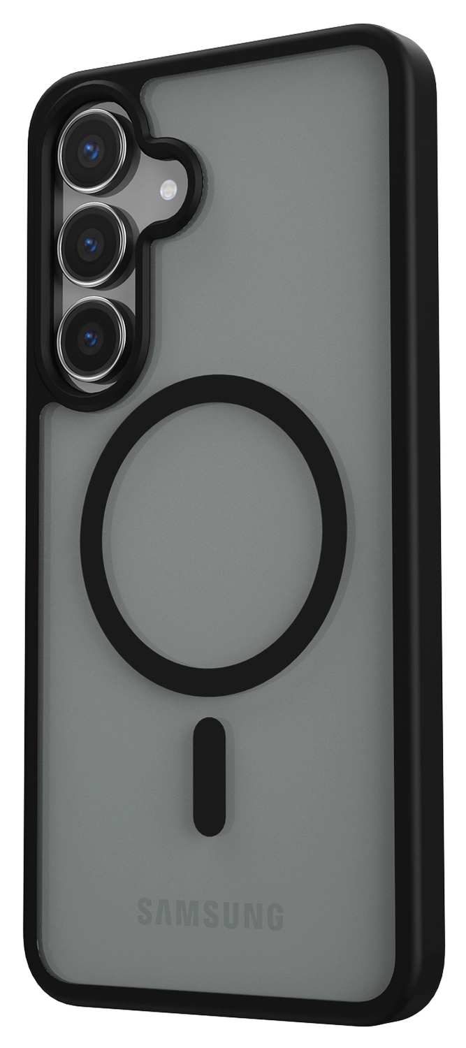 Samsung Galaxy S25 FE Hoesje met MagSafe Back Cover Matte Zwart afbeelding 6