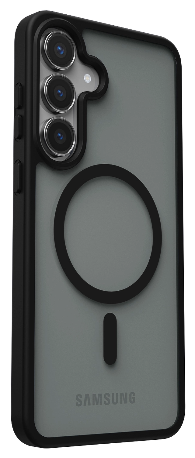 Samsung Galaxy S25 FE Hoesje met MagSafe Back Cover Matte Zwart afbeelding 7