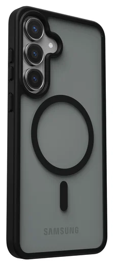 Samsung Galaxy S25 FE Hoesje met MagSafe Back Cover Matte Zwart afbeelding 7