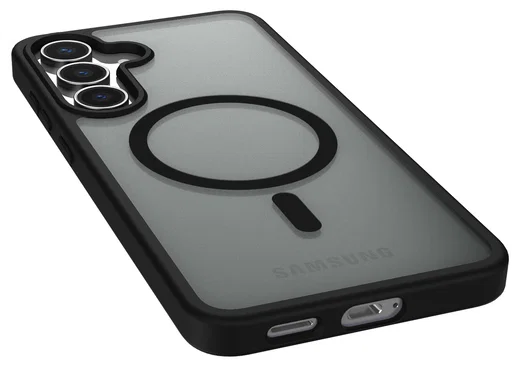 Samsung Galaxy S25 FE Hoesje met MagSafe Back Cover Matte Zwart afbeelding 11