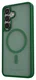 Samsung Galaxy S25 FE Hoesje met MagSafe Back Cover Matte Groen afbeelding 6