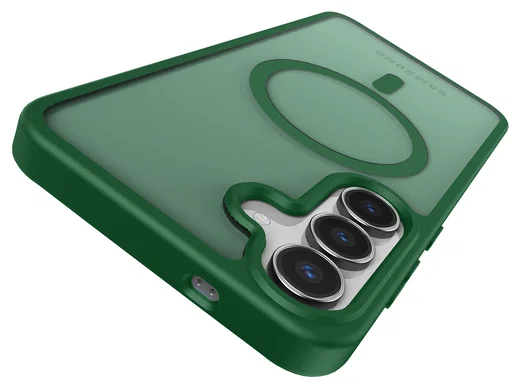 Samsung Galaxy S25 FE Hoesje met MagSafe Back Cover Matte Groen afbeelding 9