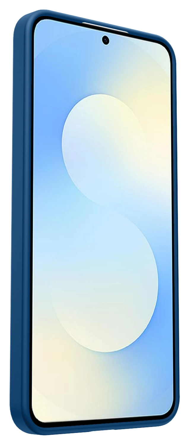 Samsung Galaxy S25 FE Hoesje met MagSafe Back Cover Matte Blauw afbeelding 13