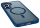 Samsung Galaxy S25 FE Hoesje met MagSafe Back Cover Matte Blauw afbeelding 6