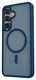 Samsung Galaxy S25 FE Hoesje met MagSafe Back Cover Matte Blauw afbeelding 9