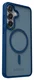 Samsung Galaxy S25 FE Hoesje met MagSafe Back Cover Matte Blauw afbeelding 10