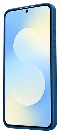 Samsung Galaxy S25 FE Hoesje met MagSafe Back Cover Matte Blauw afbeelding 12