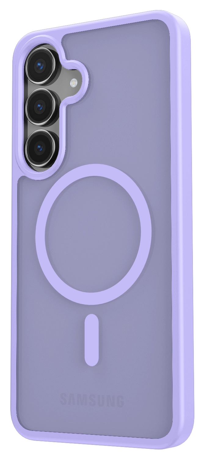 Samsung Galaxy S25 FE Hoesje met MagSafe Back Cover Matte Paars afbeelding 6
