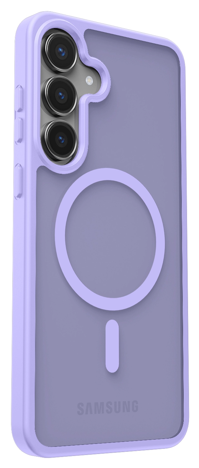 Samsung Galaxy S25 FE Hoesje met MagSafe Back Cover Matte Paars afbeelding 9