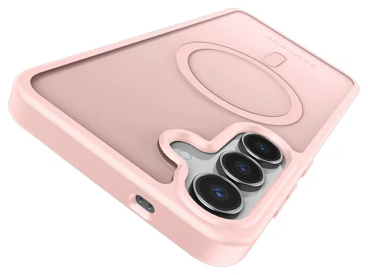 Samsung Galaxy S25 FE Hoesje met MagSafe Back Cover Matte Roze afbeelding 7