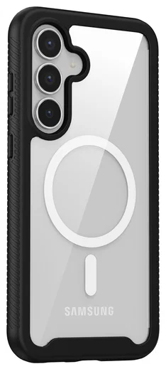 Samsung Galaxy S25 FE Hoesje Full Protect 360° Cover met MagSafe / Qi2 Zwart afbeelding 5