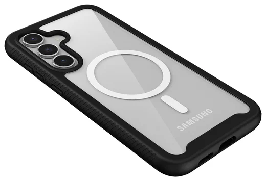 Samsung Galaxy S25 FE Hoesje Full Protect 360° Cover met MagSafe / Qi2 Zwart afbeelding 6