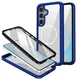 Samsung Galaxy S25 FE Hoesje Full Protect 360° Cover met MagSafe / Qi2 Blauw afbeelding 1