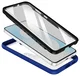 Samsung Galaxy S25 FE Hoesje Full Protect 360° Cover met MagSafe / Qi2 Blauw afbeelding 3