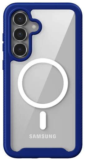 Samsung Galaxy S25 FE Hoesje Full Protect 360° Cover met MagSafe / Qi2 Blauw afbeelding 4