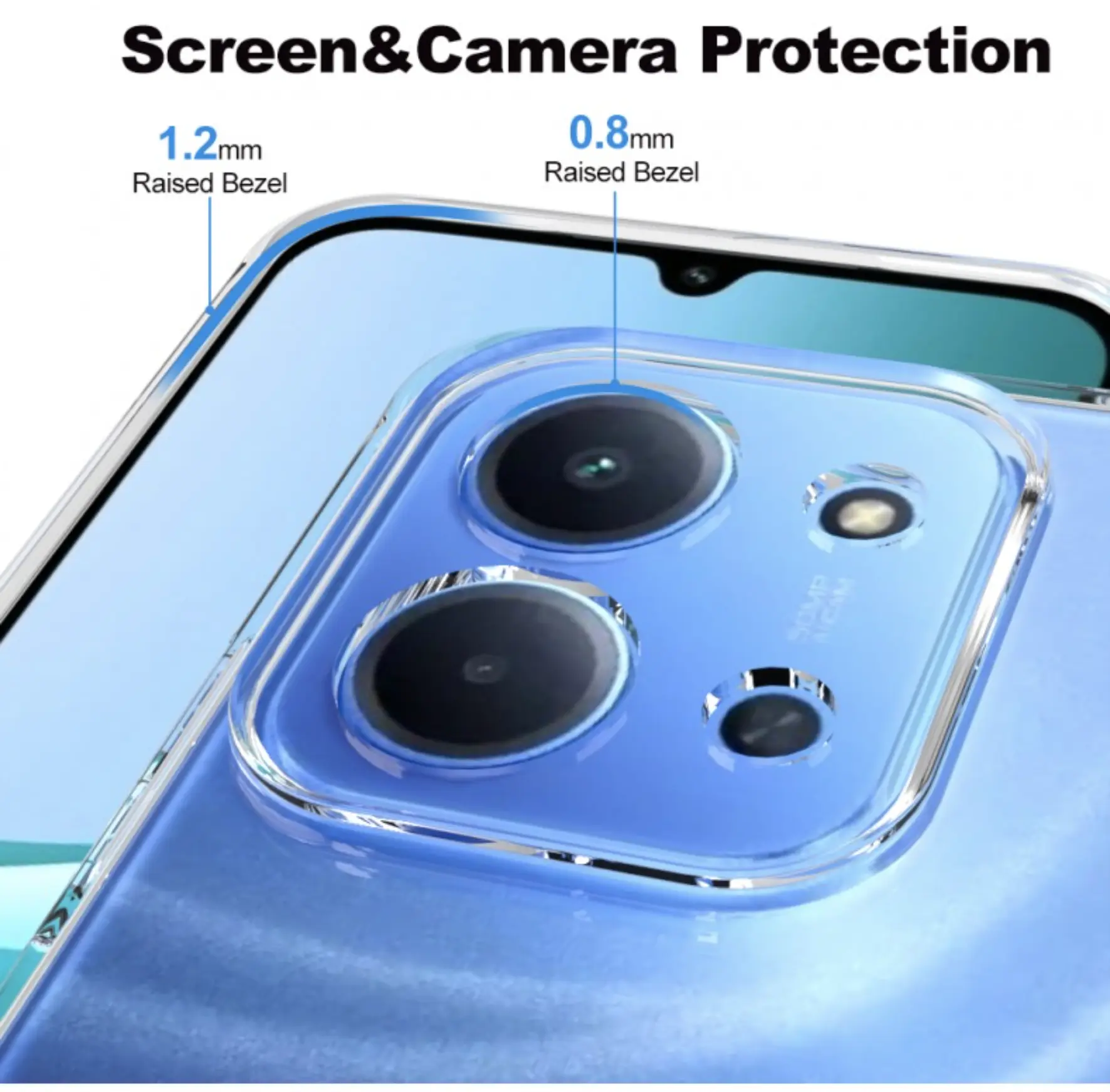 Xiaomi Redmi 15C Hoesje Dun TPU Back Cover Transparant afbeelding 4