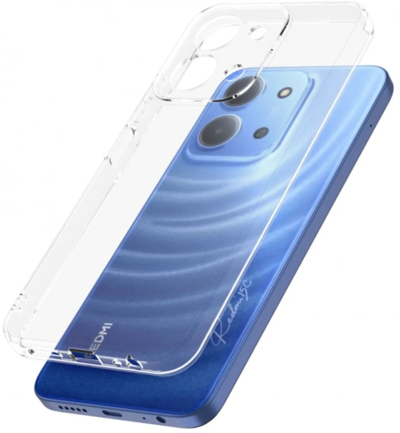 Xiaomi Redmi 15C Hoesje Dun TPU Back Cover Transparant afbeelding 6