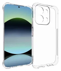 Xiaomi Redmi 15C Hoesje Schokbestendig en Dun TPU Back Cover Transparant afbeelding