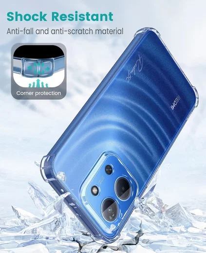 Xiaomi Redmi 15C Hoesje Schokbestendig en Dun TPU Back Cover Transparant afbeelding 8