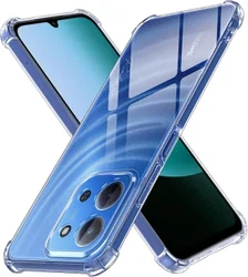 Xiaomi Redmi 15C Hoesje Schokbestendig en Dun TPU Back Cover Transparant afbeelding