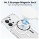 Xiaomi Redmi 15C Hoesje Hard Back Cover met MagSafe Transparant afbeelding 2