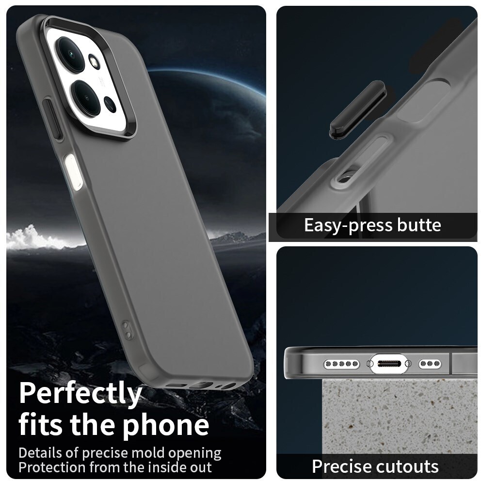 Xiaomi Redmi 15C Hoesje Back Cover Matte Zwart afbeelding 2