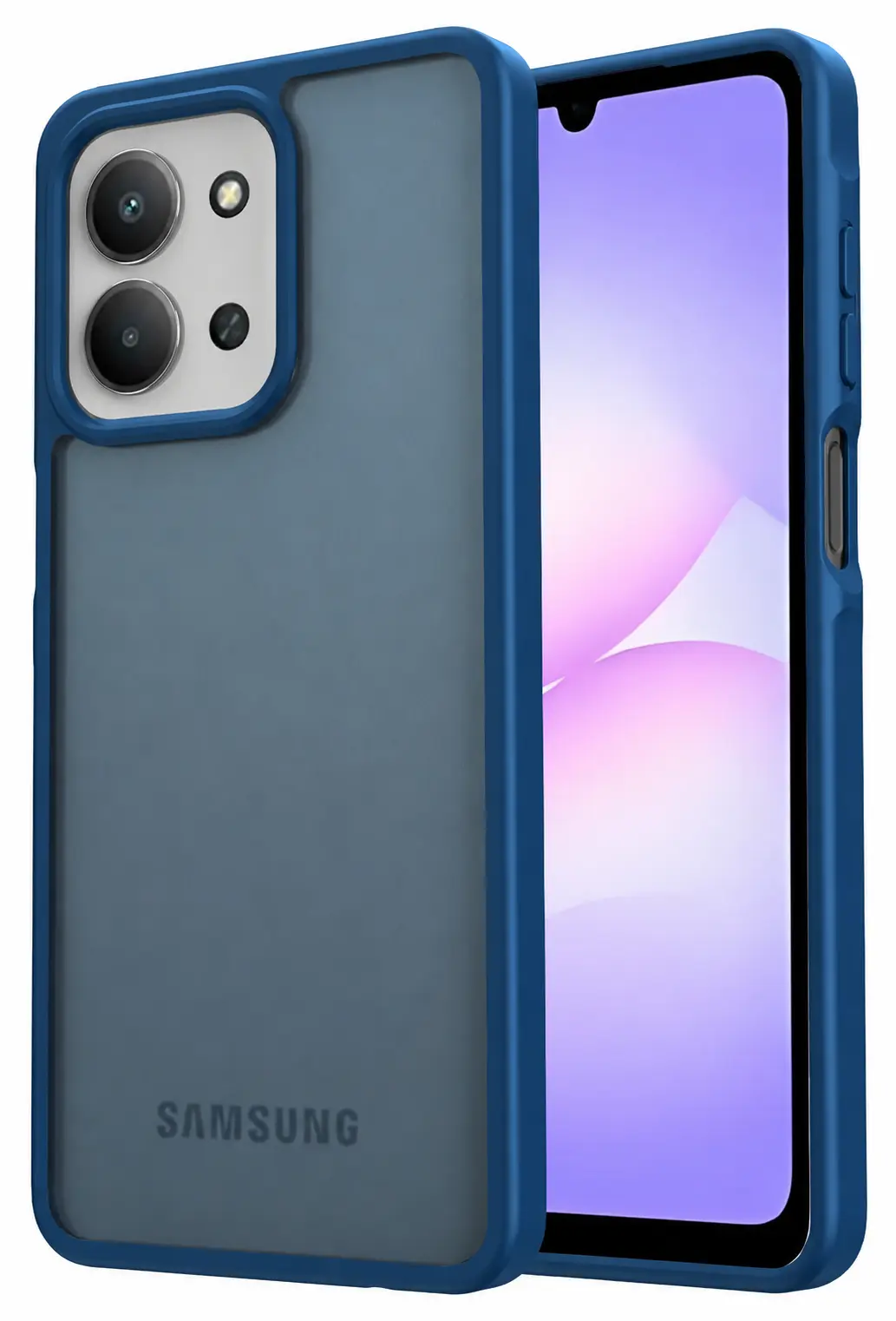 Xiaomi Redmi 15C Hoesje Back Cover Matte Blauw afbeelding 1