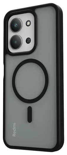 Xiaomi Redmi 15C Hoesje met MagSafe Back Cover Matte Zwart afbeelding 6