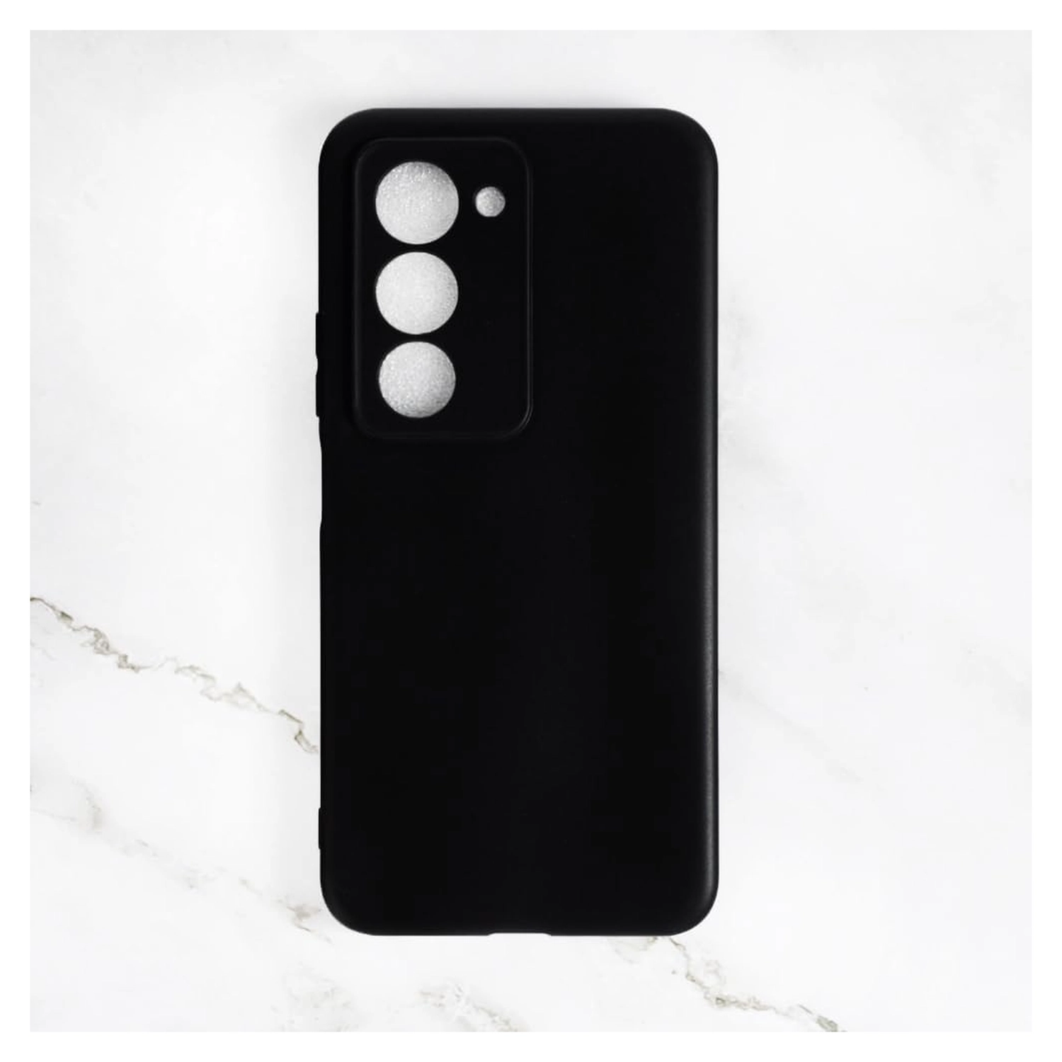 Xiaomi Redmi 15 (5G) Hoesje Dun TPU Back Cover Matte Zwart afbeelding 2
