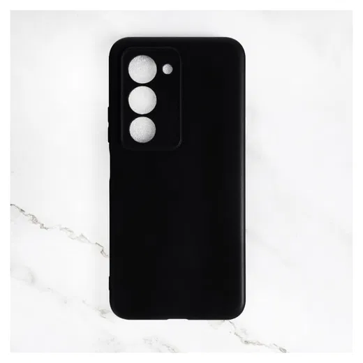 Xiaomi Redmi 15 (5G) Hoesje Dun TPU Back Cover Matte Zwart afbeelding 2