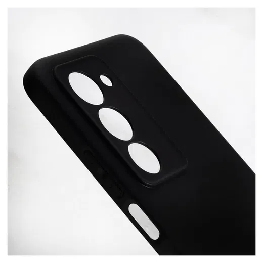 Xiaomi Redmi 15 (5G) Hoesje Dun TPU Back Cover Matte Zwart afbeelding 5