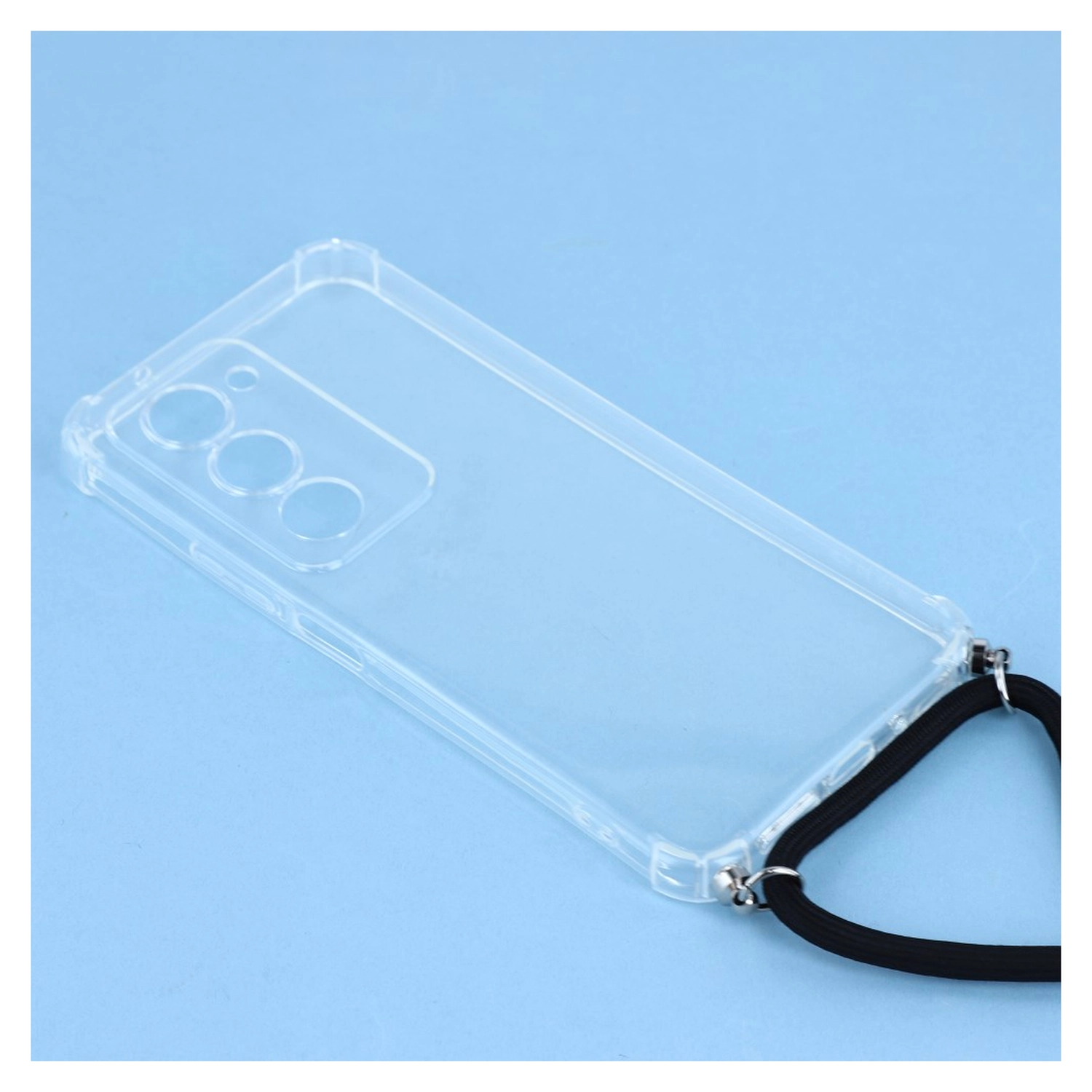 Xiaomi Redmi 15 (5G) Hoesje met Koord Schokbestendig TPU Transparant afbeelding 7