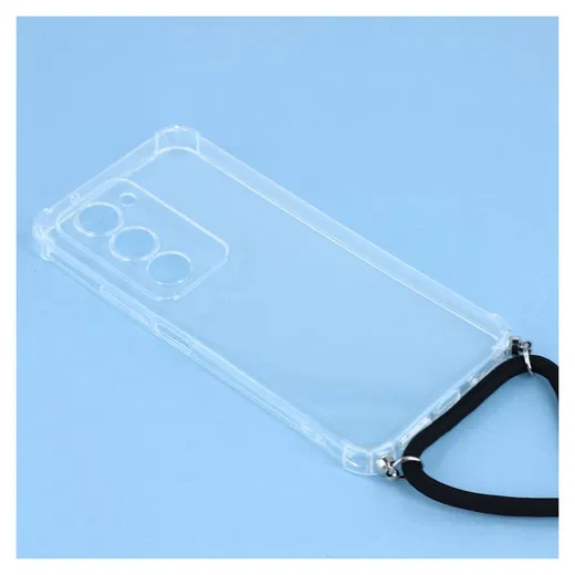 Xiaomi Redmi 15 (5G) Hoesje met Koord Schokbestendig TPU Transparant afbeelding 7