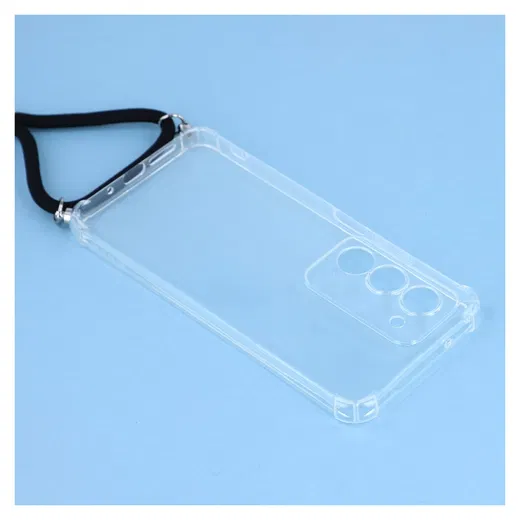 Xiaomi Redmi 15 (5G) Hoesje met Koord Schokbestendig TPU Transparant afbeelding 8