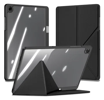 Dux Ducis Magi Samsung Galaxy Tab A11 Plus / A9 Plus Hoes V-Fold Book Case Zwart