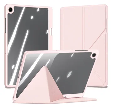 Dux Ducis Magi Samsung Galaxy Tab A11 Plus / A9 Plus Hoes V-Fold Book Case Roze