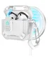 Apple AirPods 4 Hoesje TPU met Haak Hoes MagSafe Wit afbeelding 1