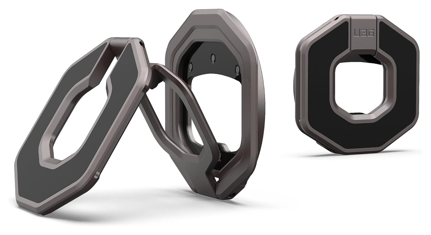 UAG Monarch Mag2 MagSafe Ring Standaard en Houder voor Telefoon Gunmetal afbeelding 1