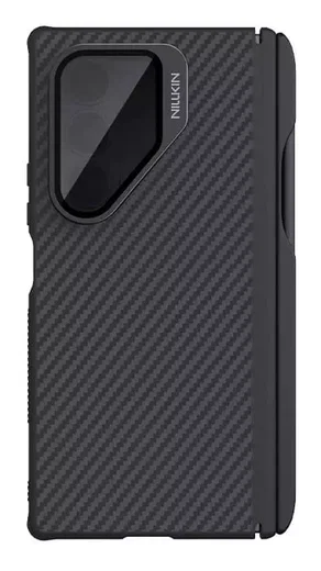 Nillkin CarboProp Kickstand Samsung Z Fold 7 Hoesje MagSafe Aramidevezel Zwart afbeelding 1