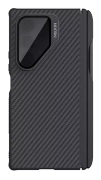 Nillkin CarboProp Kickstand Samsung Z Fold 7 Hoesje MagSafe Aramidevezel Zwart