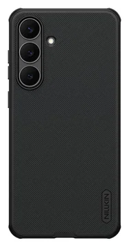Nillkin Frosted Shield Samsung Galaxy S25 FE Hoesje MagSafe Back Cover Zwart