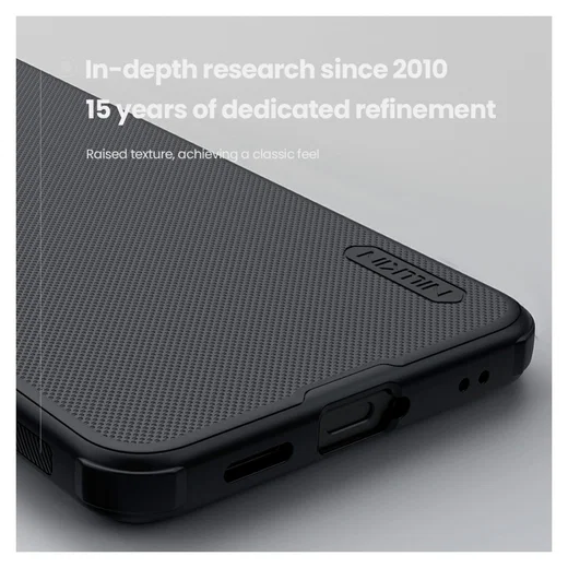 Nillkin Frosted Shield Samsung Galaxy S25 FE Hoesje MagSafe Back Cover Zwart afbeelding 5