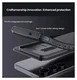 Nillkin CamShield MagSafe Samsung Galaxy S25 FE Hoesje Camera Slider Zwart afbeelding 11